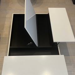 【高級家具・約15万円】ボーコンセプト「シヴァ」 　リフトアップテーブルの画像