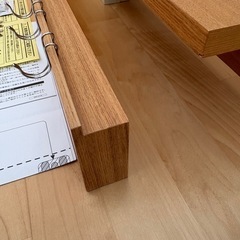 無印良品　壁に付けられる家具 棚　オーク　88cm 2点の画像