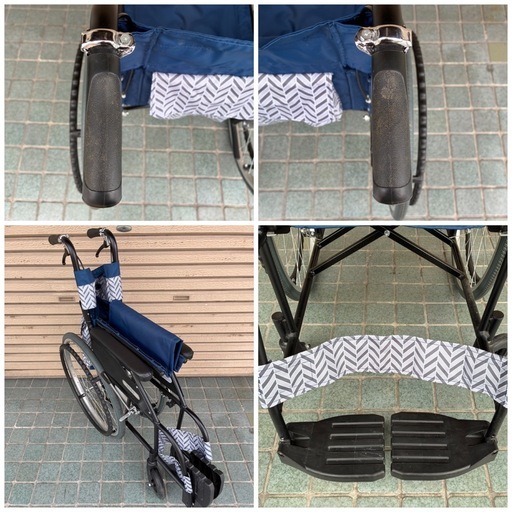 ☆車椅子☆amisia エミシア あさひ 軽量 折りたたみ式 車椅子 自走式
