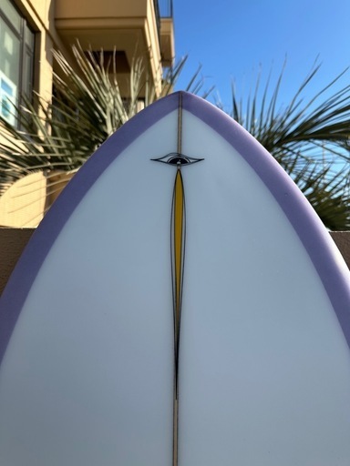 Ryan Burch Surfboards!! 6’3”fish twin fin  フィン付き