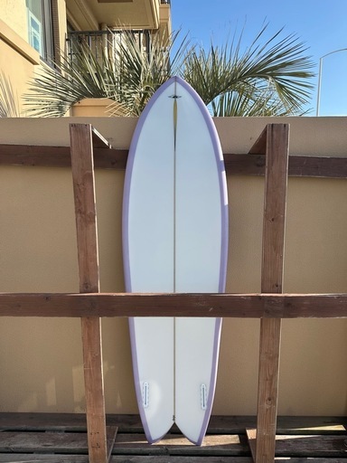 Ryan Burch Surfboards!! 6’3”fish twin fin  フィン付き
