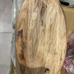 【未使用／即引取優先】業務用 木製まな板｜しっかり厚みあり・店舗/仕込み用｜早い方優先の画像