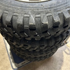 ja11 純正アルミ　逆履き DUNLOP 下駄タイヤ　廃盤　ジムニー　sj30の画像