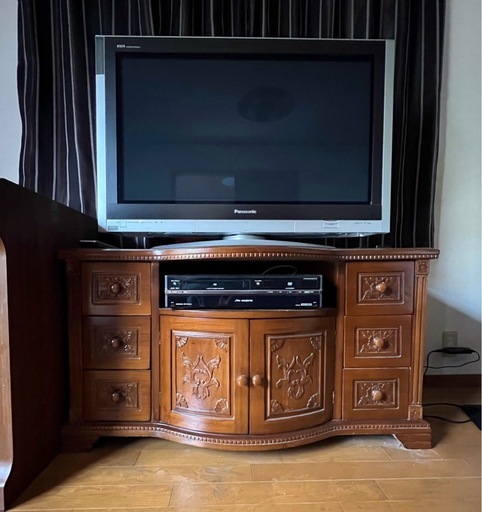 ビンテージ風テレビ台 (fumi) 瀬田の収納家具《テレビ台》の中古