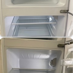 J747⭐️ハイアール2ドア冷蔵庫の画像