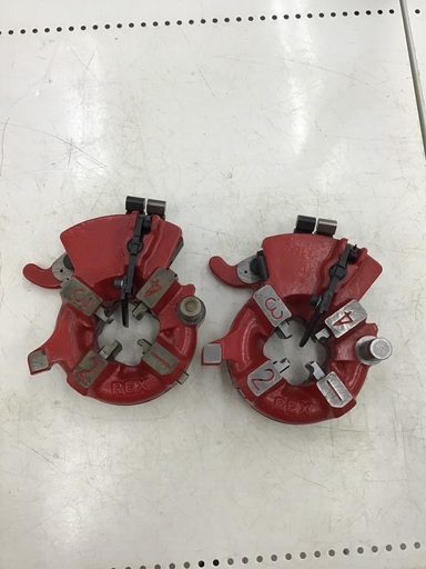 【中古】【店頭引取限定】REX ねじ切り機用刃　2本セット