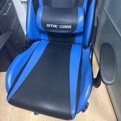 ゲーミングチェア　GTR ACING ブルーの画像