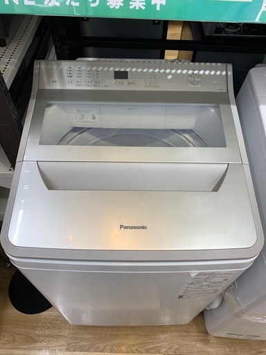 簡易乾燥機能付洗濯機　Panasonic NA-FA80H9