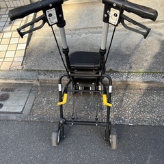 シルバーカー　島製作所アルミニウム　テノールEVO クロコダイルBK
の画像