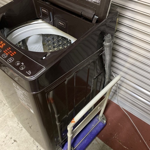 決定済み　12kg洗濯機　東芝　AW-12XD9　2021年製　BR　 高さ(H)105.1cm× 幅(W)63.7cm× 奥行(D)64.2cm