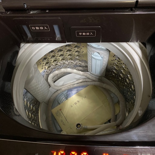 決定済み　12kg洗濯機　東芝　AW-12XD9　2021年製　BR　 高さ(H)105.1cm× 幅(W)63.7cm× 奥行(D)64.2cm