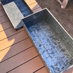 ブリキ収納の画像