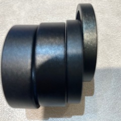 ⭕️ 自転車　アルミ　コラムスペーサー　黒の画像