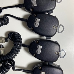 アマチュア無線 ハンドマイク 外部マイク ４個セット 無線機用の画像