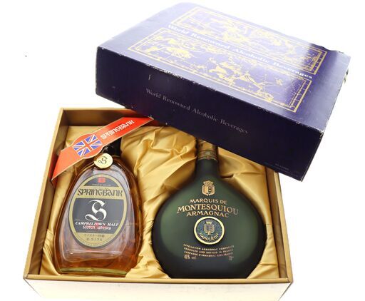 ②【未開栓】「World Renowned Alcoholic Beverages」SPRINGBANK（スプリングバンク）8年 ＆ 