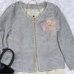 PROPORTION BODY DRESSING ノーカラージャケット の画像