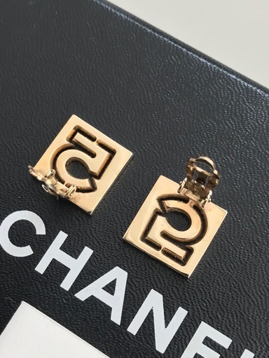 美品 CHANEL シャネル イヤリング
