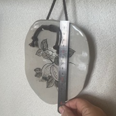 陶器製吊り下げタイプの飾り5個セットの画像