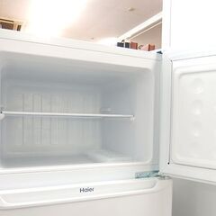 冷蔵庫 130L 2021年製 100Lクラス Haier JR-N130B ホワイト ☆ 札幌市北区屯田 の画像