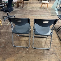 A2081🌟激安‼️ 軽量携帯椅子　折り畳みチェア 折りたたみ椅子 オフィスチェア🌟の画像