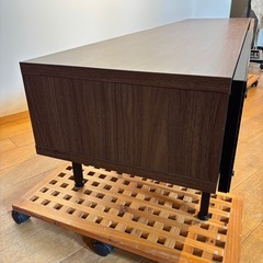 展示品級 ウォールナット テレビボード 木製 テレビ台 ダイニング インテリアの画像