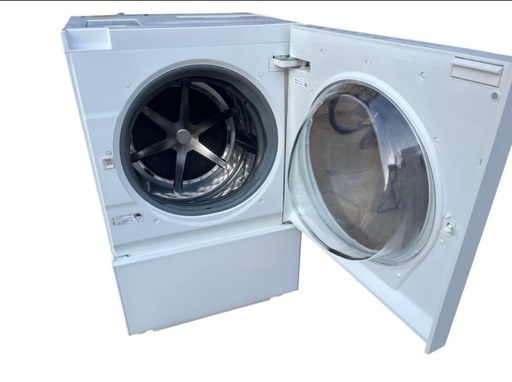 動作品 Panasonic ドラム式洗濯機 7kg NA-VG720R 2018年