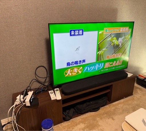 LG 55V型 4K液晶テレビ 55UK6500EJD 2019年製 純正スタンド付 富山市 中古