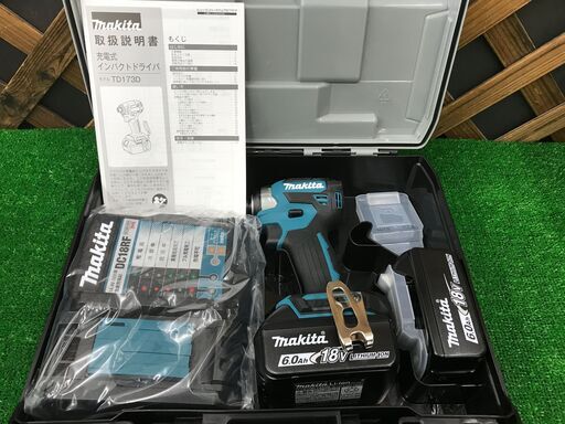【SFU】 マキタ TD173DRGX(青) 充電式インパクトドライバ フルセット 2点セット 【未使用品】