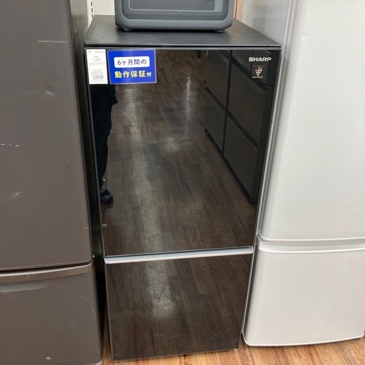 SHARP 2ドア冷蔵庫 SJ-GD14FB  137L　2020年製