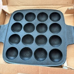 南部鉄器　たこ焼き器の画像