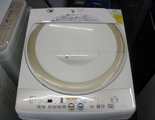 ☆SHARP 全自動洗濯機 ES-TG73-N 洗濯容量7Kg 乾燥容量3.5Kg 2010年製 シャープ ヒーター乾燥 2～3人暮ら