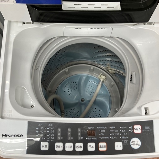 Hisense 全自動洗濯機 HW-T55C 5.5kg　2019年製