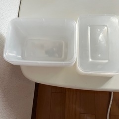 新品のタッパーの画像