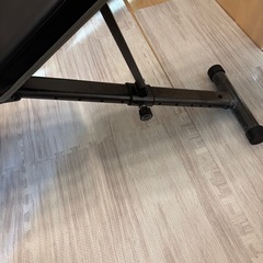 手渡し限定　美品　ベンチ台　インクライン・デクライン可能　使用回数僅少の画像