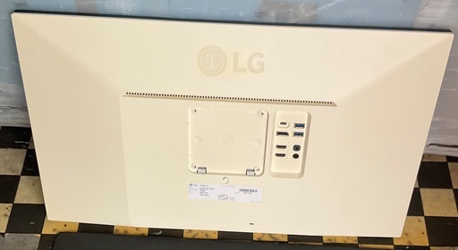 【RKGTV-146 オ】特価！LGエレクトロニクス/4K/27型液晶モニター/27UL850-W/中古品/2019年製/来店引取推奨