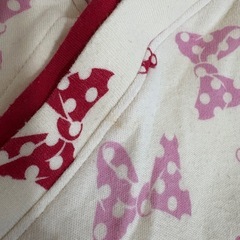 ディズニー　ミニー　袴ロンパース90サイズの画像