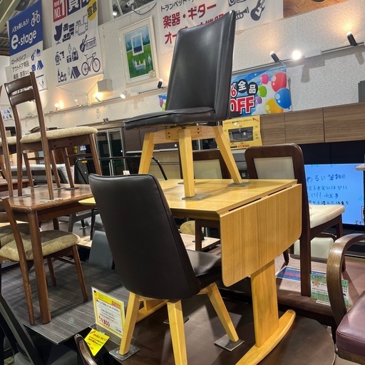 拡張ダイニング３点セット