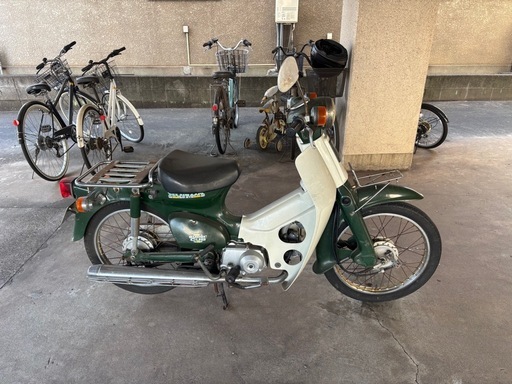 スーパーカブ　110cc ボアアップ車　原付　大分
【一応ジャンク扱い】