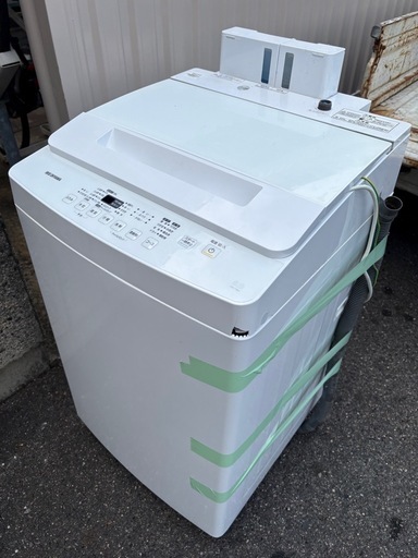 【売約済み】アイリスオーヤマ　洗濯機　IAW-T804  2021年製　自動投入付き