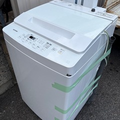 アイリスオーヤマ　洗濯機　IAW-T804  2021年製　自動投入付きの画像