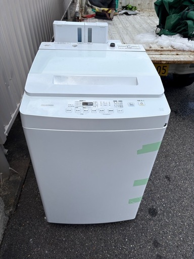 【売約済み】アイリスオーヤマ　洗濯機　IAW-T804  2021年製　自動投入付き