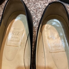 パンプス黒　23cmの画像