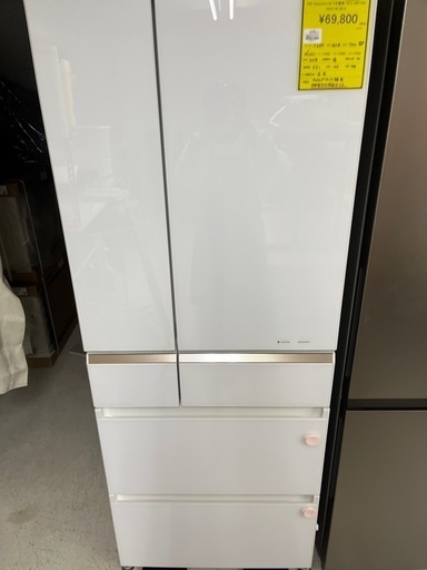 【ドリーム池田店♪ジモティ割対象】 Panasonic 6ドア冷蔵庫 551L NR-F553XPV-W 2018年製 41347