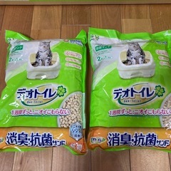 猫トイレ
【訳あり】ユニチャーム デオトイレ 快適 ワイド アイボリー 砂 シートセットの画像