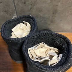 16cm Lee ムートンブーツ　黒の画像