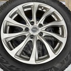 215/55R17  スタッドレス４本BALMINUMアルミホイールセットの画像