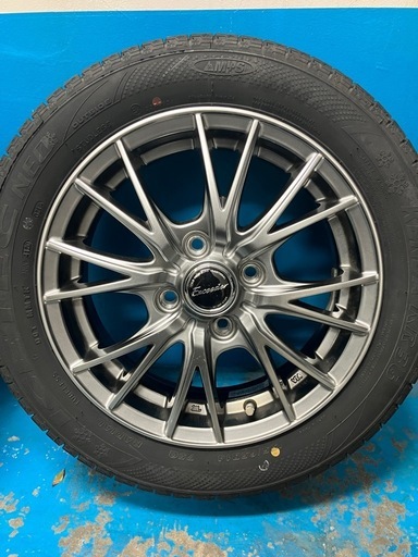 最終値下げ155/65R14  4穴スタッドレスタイヤNワゴンに装着していました。