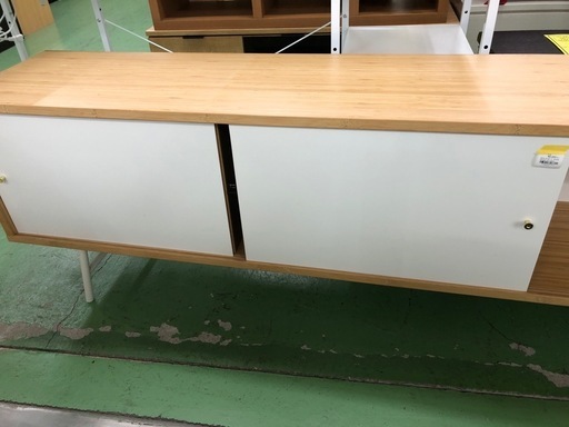 【ドリーム川西店御来店限定】☆ジモティー見たよ♪割引☆ SVENARUM ローボード  クリーニング済み 【2125560000052807】