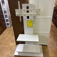 【ジャングル深井店】テレビスタンド 木目ホワイト 堺市 深井【FU11】の画像