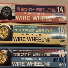 80’sフジミワイヤーホイールの画像